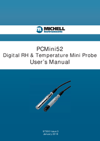 Thumbnail of document Manual - PCMINI52 Humidity Mini Probe